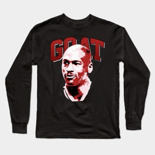 Mj Goat 23 Basketball Long Sleeve T-Shirt